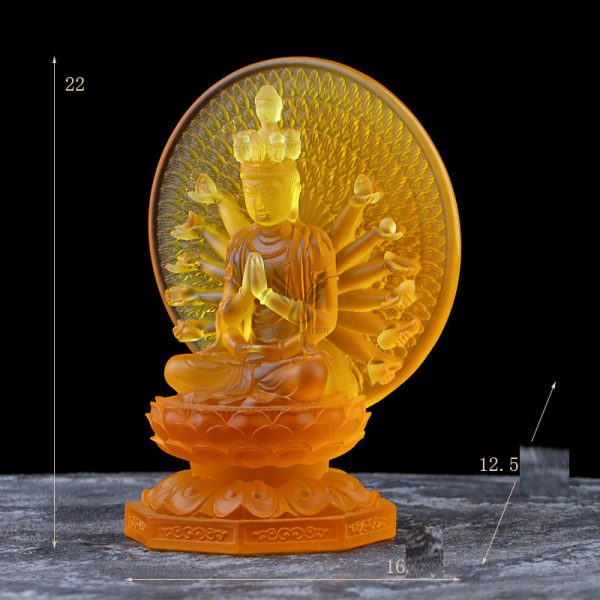 Tượng Quan Thế Âm nghìn tay decor CD1243