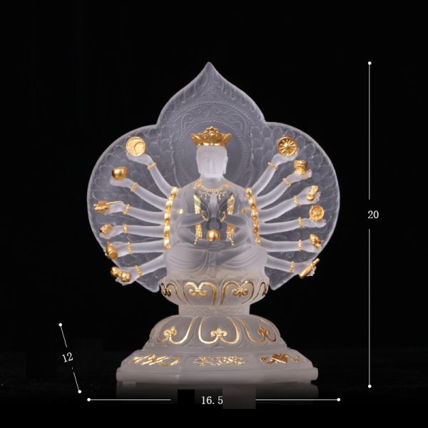 Tượng Quan Thế Âm nghìn tay decor CD1244