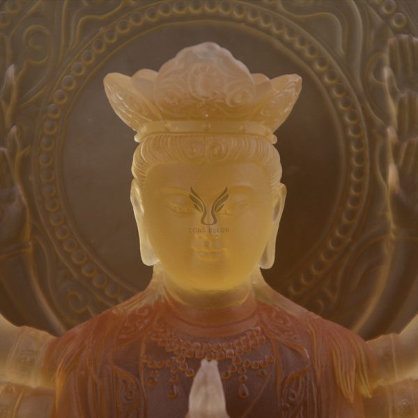 Tượng Quan Thế Âm nghìn tay decor CD1244