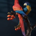 Tượng chim vẹt uyên ương