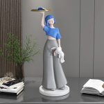 Tượng cô gái trang trí nội thất CD1421