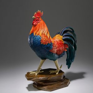 Tặng tượng gà trống