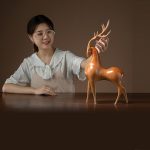 Tượng hươu sáng tạo