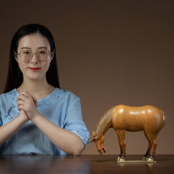Tượng ngựa vàng cao cấp