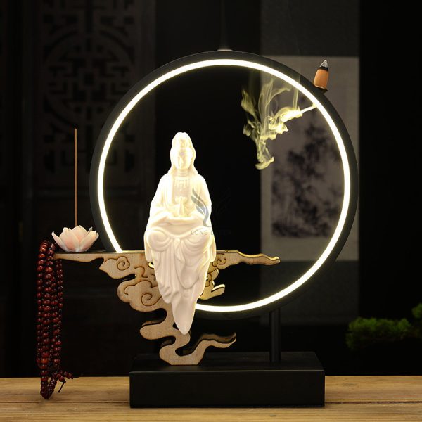 Tượng Quan Âm Bồ Tát Gốm
