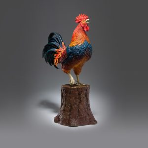Tượng gà trống gáy