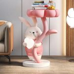 Bàn decor hình thỏ dễ thương