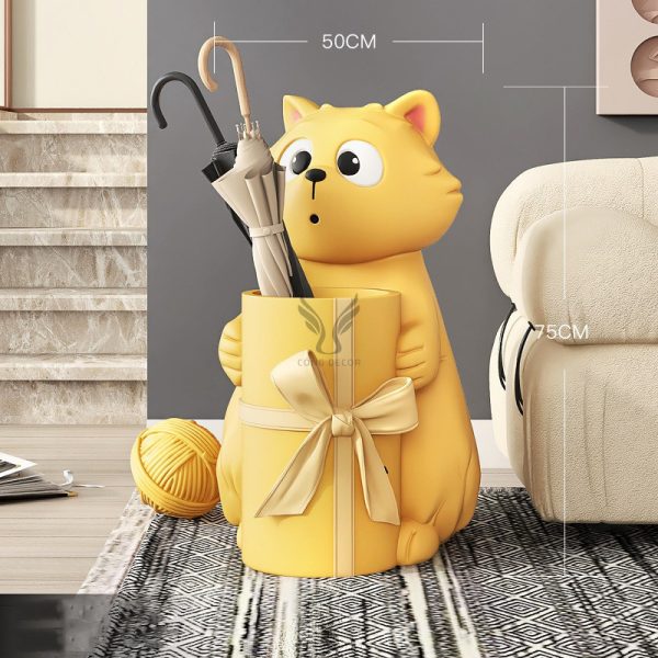 Giỏ để đồ hình mèo độc đáo