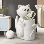 Giỏ để đồ hình mèo độc đáo
