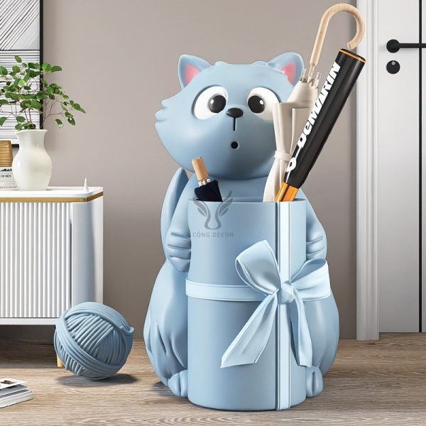Giỏ để đồ hình mèo độc đáo