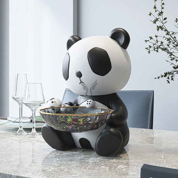 Khay kẹo gấu trúc