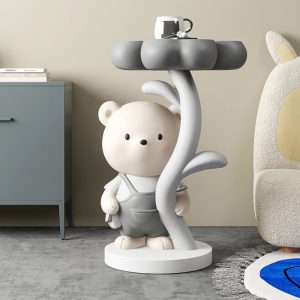 Mẫu bàn cafe hình gấu xinh xắn