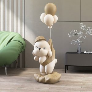 Mẫu chó nhỏ để sàn dễ thương