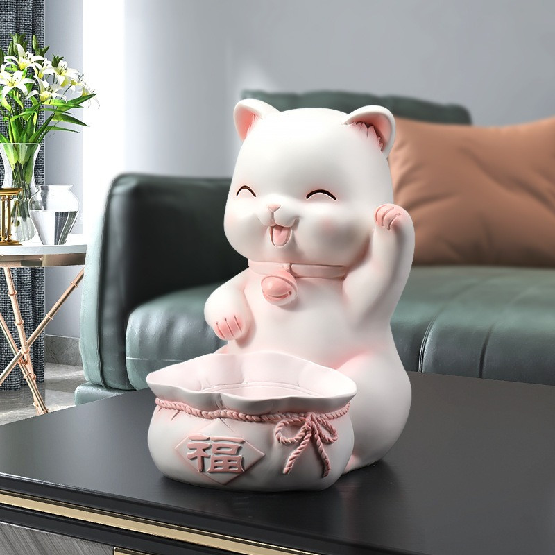 Mèo may mắn trang trí mẫu mới 2023