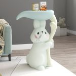 Mô hình chú thỏ kết hợp bàn trang trí