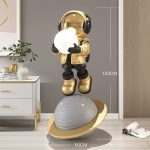 Tượng phi hàn gia decor phòng cho bé