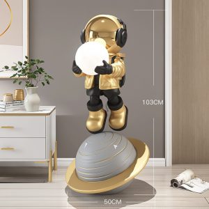 Tượng phi hàn gia decor phòng cho bé