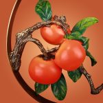 Decor quả hồng độc đáo CD3082