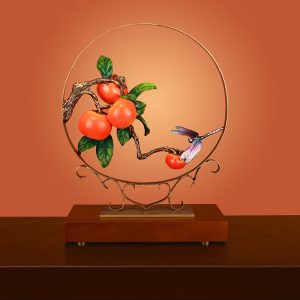 Decor quả hồng độc đáo CD3082