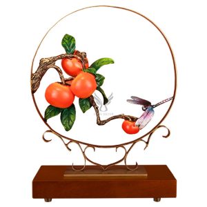 Decor quả hồng độc đáo CD3082