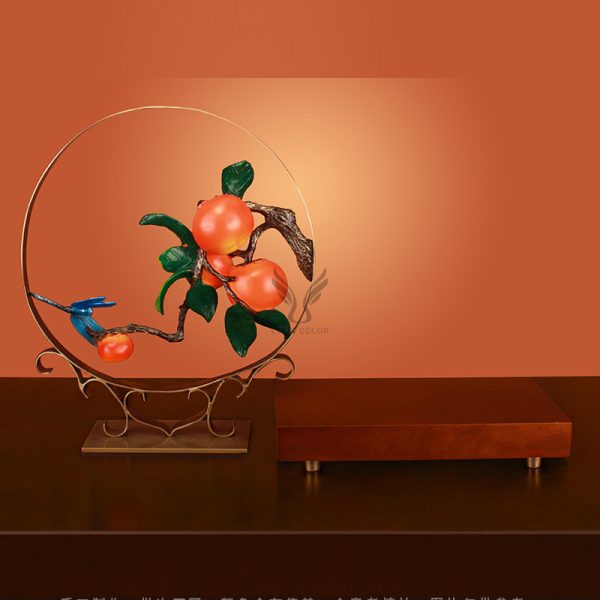 Decor quả hồng độc đáo CD3082