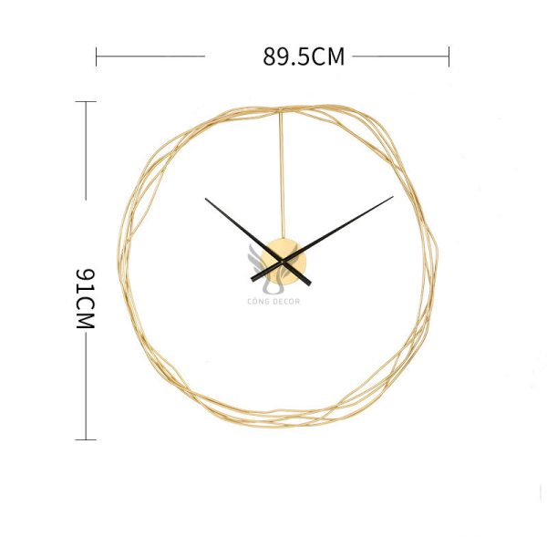 Đồng hồ treo tường decor CD1800