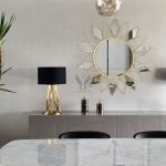 Gương decor phòng khách CD1789