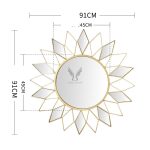 Gương decor phòng khách CD1789