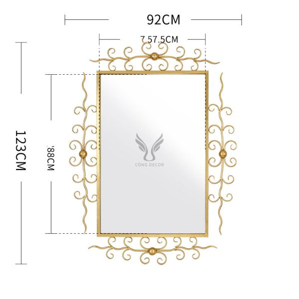 Gương decor trang trí CD1853