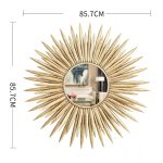 Gương decor treo tường CD1773