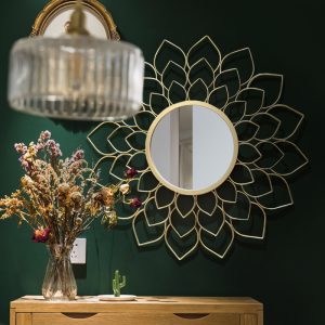 Gương ghép trang trí phòng khách CD1851