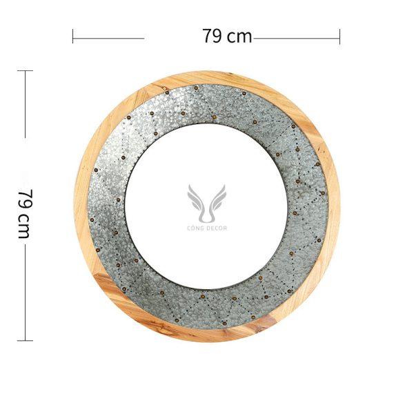 Gương tròn decor CD1784