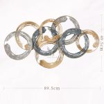 Tranh sắt treo tường phòng ngủ CD1594