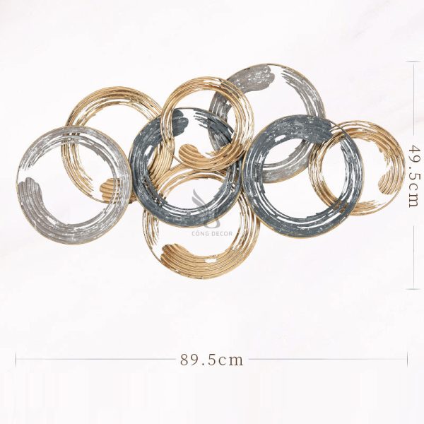 Tranh sắt treo tường phòng ngủ CD1594