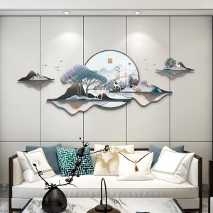 Tranh phù điêu decor nội thất CD1746