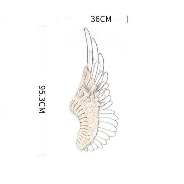 Phù điêu treo tường hình đôi cánh CD1656
