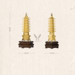 Tặng sếp nam tháp văn xương CD3018
