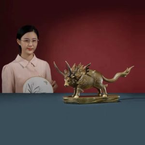 Tặng tượng thần thú cao cấp làm quà tặng CD2022