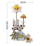 Tranh hoa sắt treo tường CD1554
