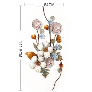 Tranh hoa sắt treo tường CD1554