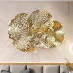 Tranh hoa sắt treo tường hình bông hoa CD1559