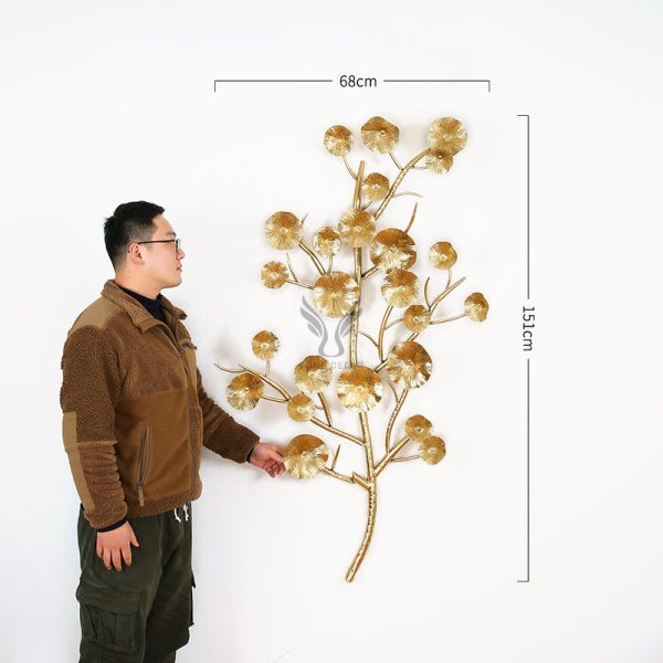 Tranh hoa sắt treo tường CD1577