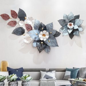 Tranh hoa sắt treo tường CD1579