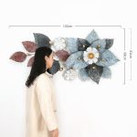 Tranh hoa sắt treo tường CD1579