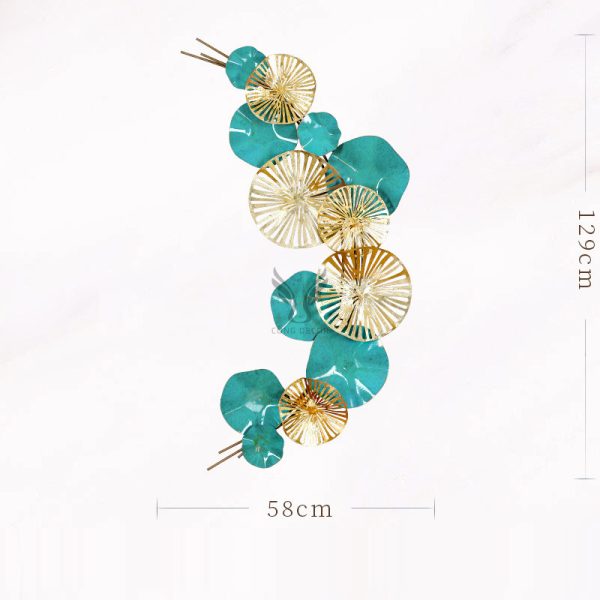 Tranh hoa sắt treo tường CD1592