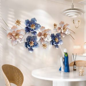 Tranh hoa sắt treo tường CD1608