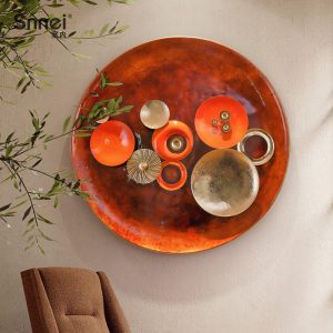 Tranh hoa sắt treo tường CD1613