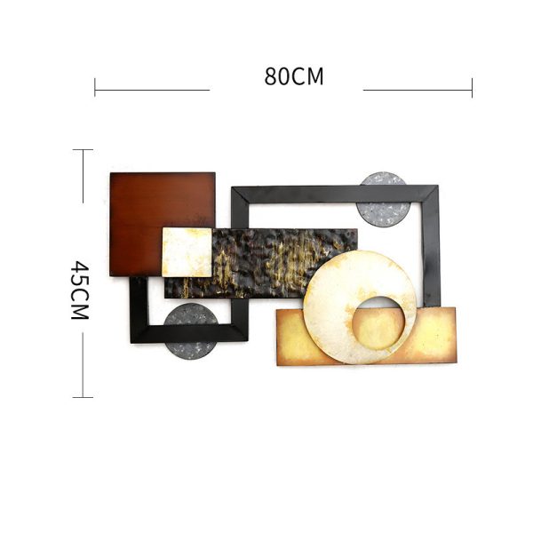 Tranh hoa sắt treo tường CD1629