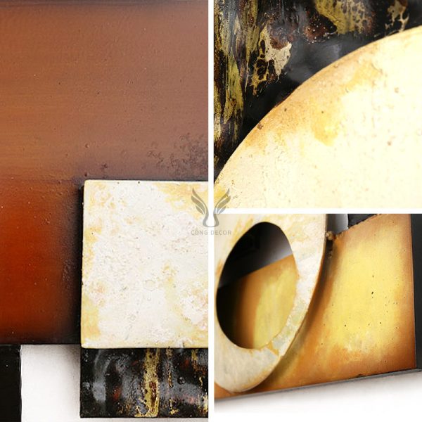 Tranh hoa sắt treo tường CD1629