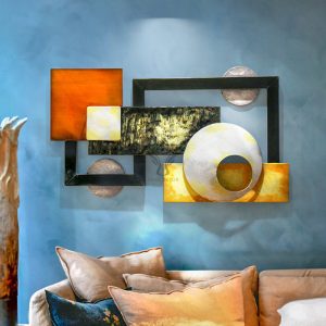 Tranh hoa sắt treo tường CD1629